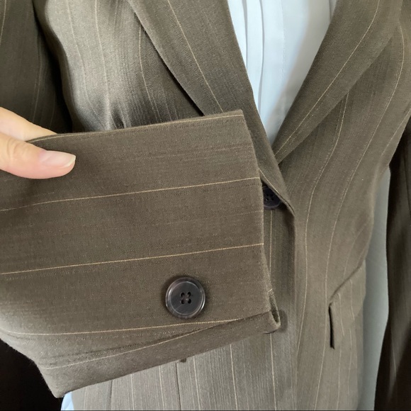 Rafaella Brown 2-pc Job Work Office Suit Size 8  6 - Picture 7 of 16